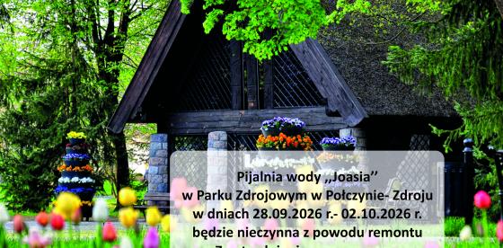 Pijalnia wody ,,Joasia''
