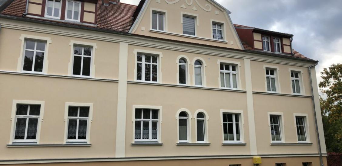 kamienica widok elewacji