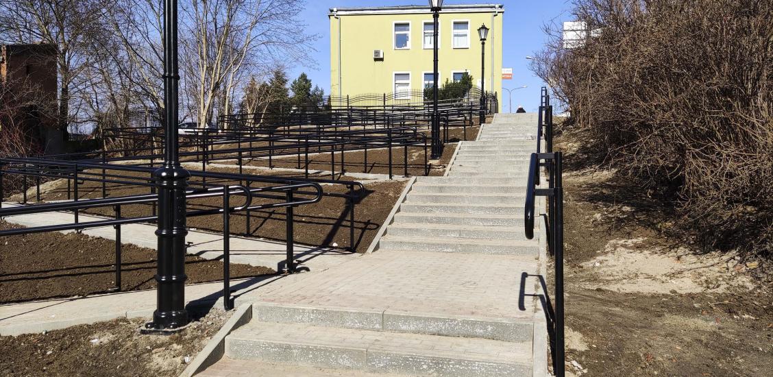 Schody ulica 5 marca/Wojska Polskiego