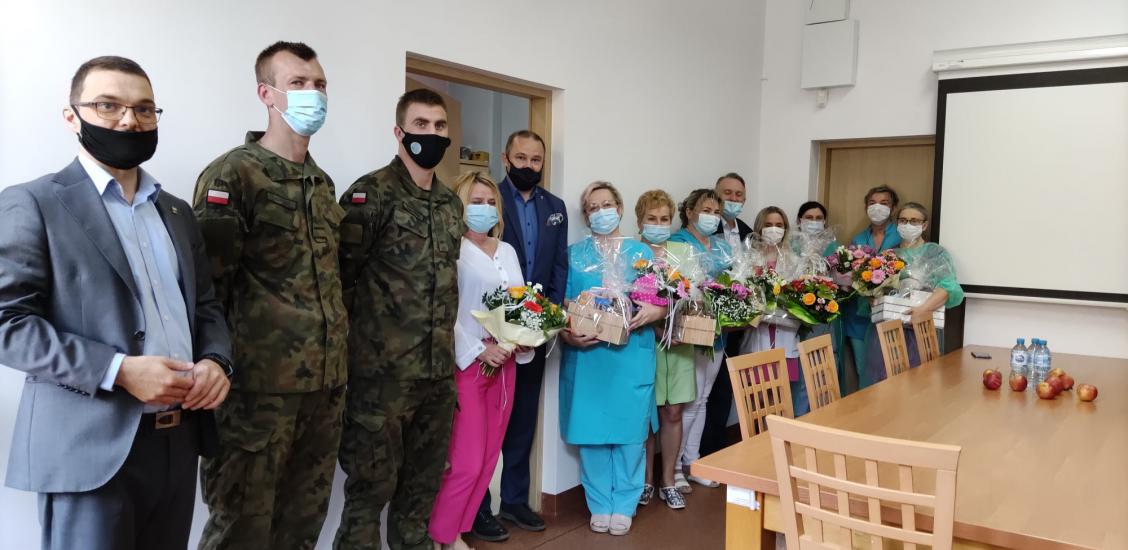 Podziękowania w połczyńskim szpitalu