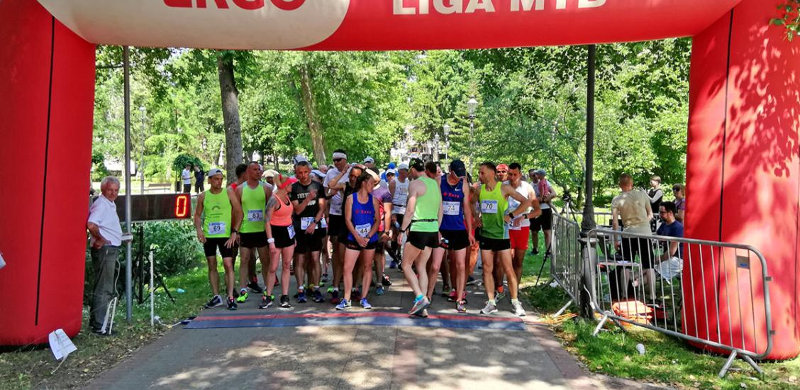 VI BIEG BORKÓW Z REKORDOWYM UPAŁEM