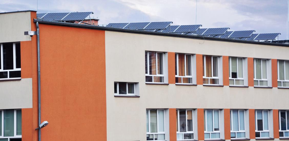 Fotowoltaika na szkole gminnej