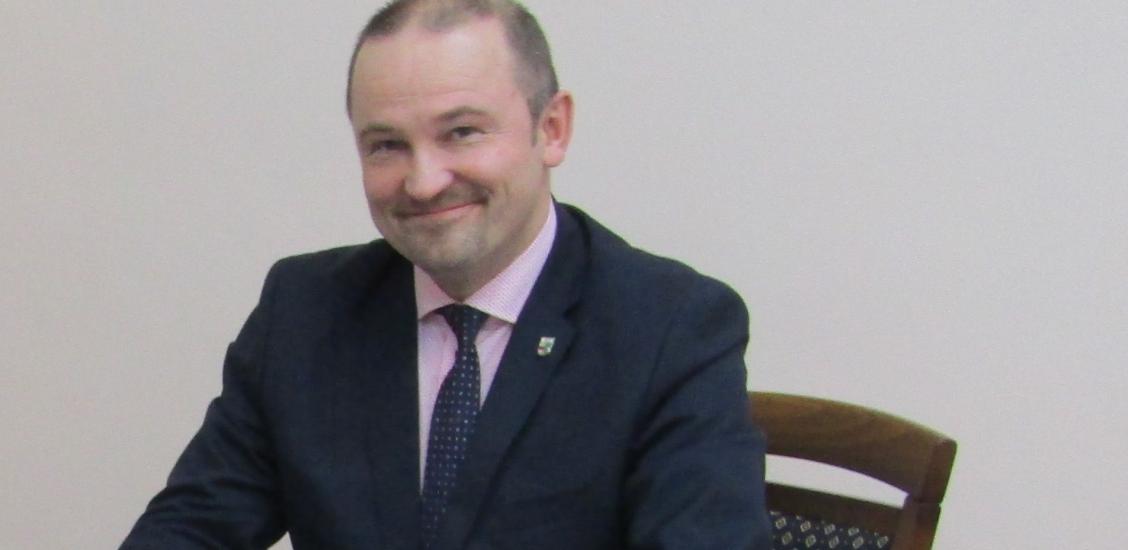 Burmistrz Połczyna-Zdroju Sebastian Witek
