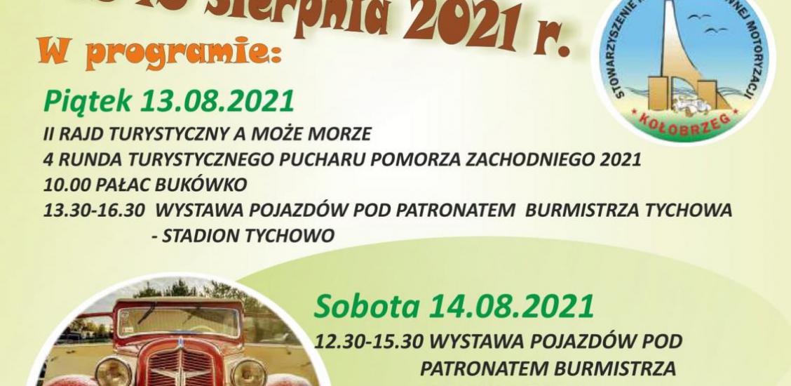 Plakat XVI Spotkania Intergracyjno-Turystycznego Pojazdów Zabytkowych