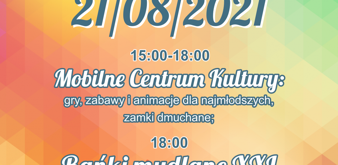 Festyn nad zalewem - plakat