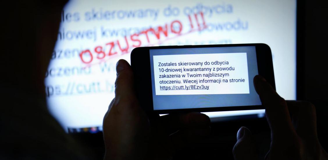 UWAGA NA FAŁSZYWE SMS-Y O KWARANTANNIE!!!