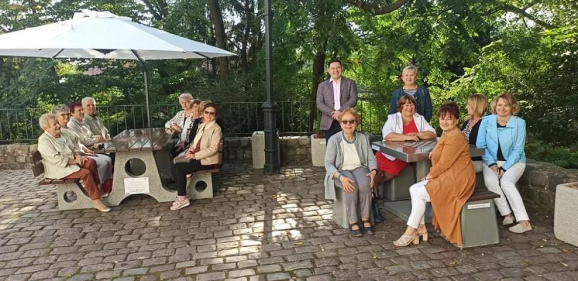 Ławeczka dla Seniora w Połczynie-Zdroju