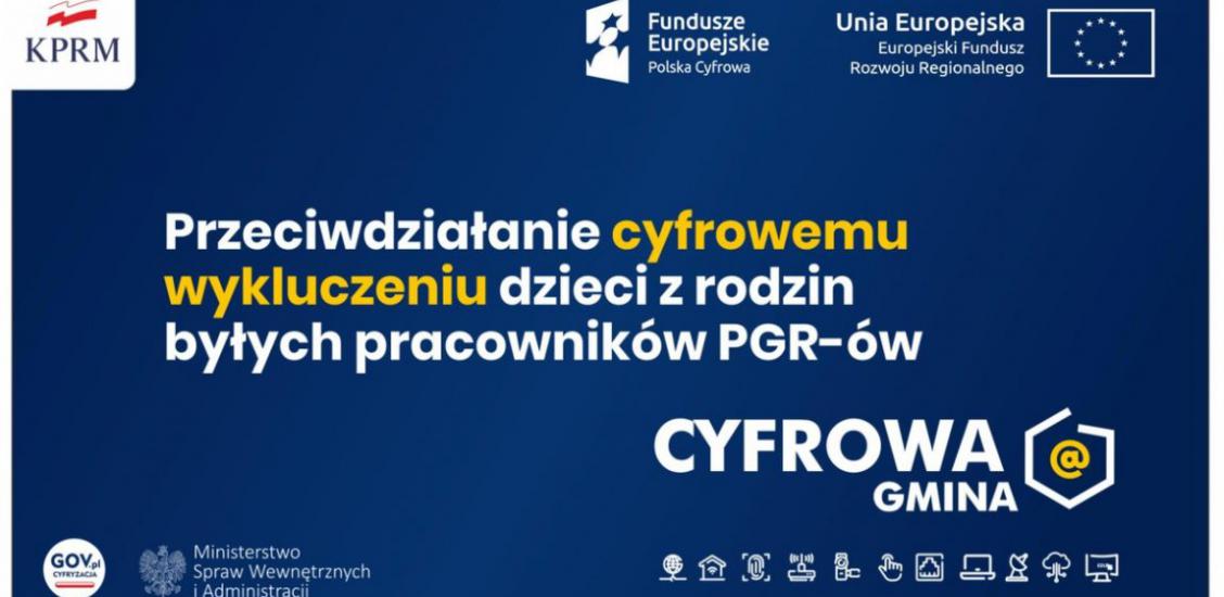 Wsparcie rodzin pegeerowskich z dziećmi w zakresie dostępu do sprzętu komputerowego oraz dostępu do Internetu