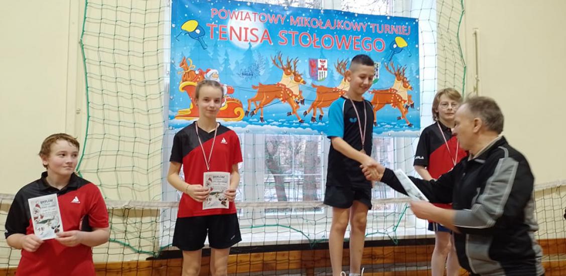 Mikołajkowy Turniej Tenisa Stołowego i II Grand Prix Polski