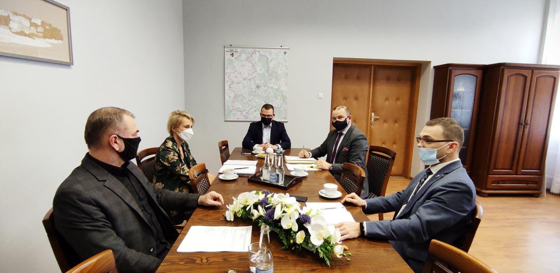 Spotkanie w Urzędzie Miejskim