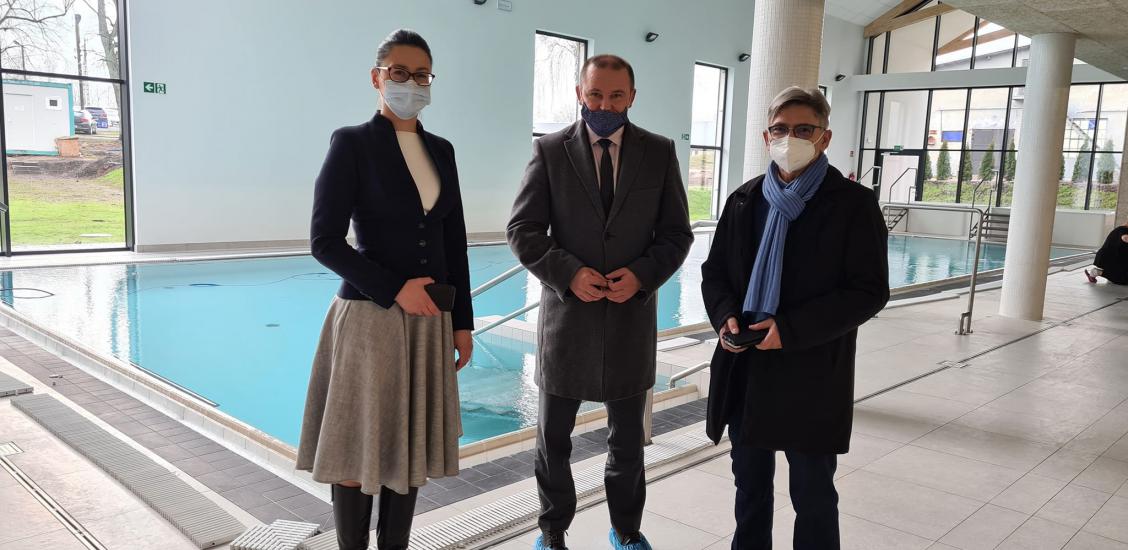 Z wizytą na basenie