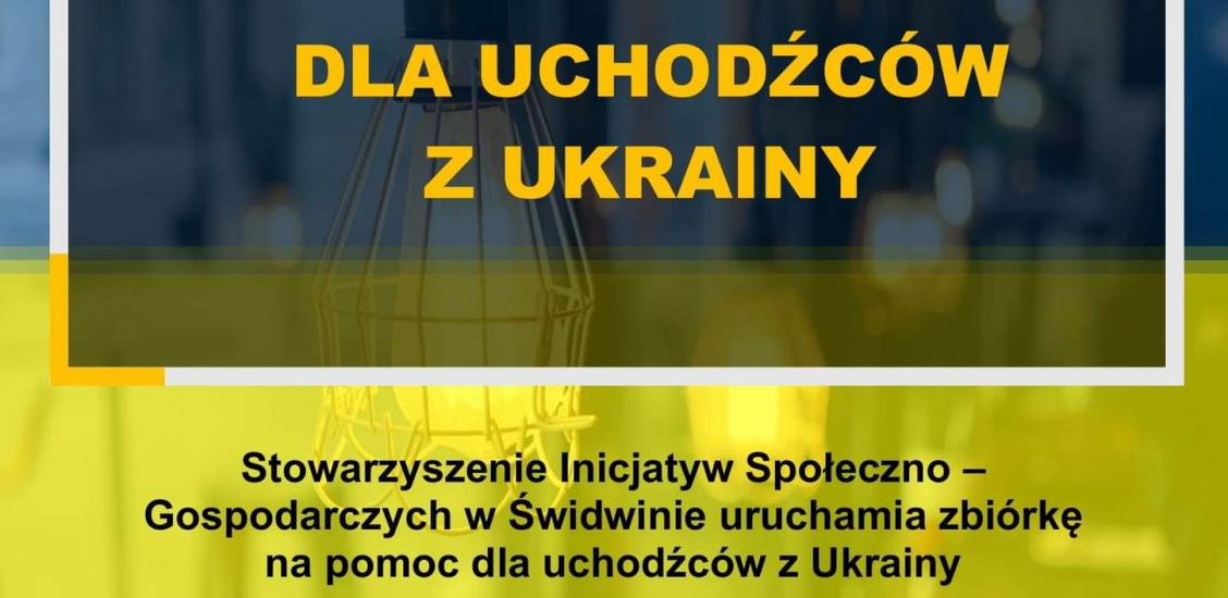 Zbiórka funduszy dla uchodźców z Ukrainy