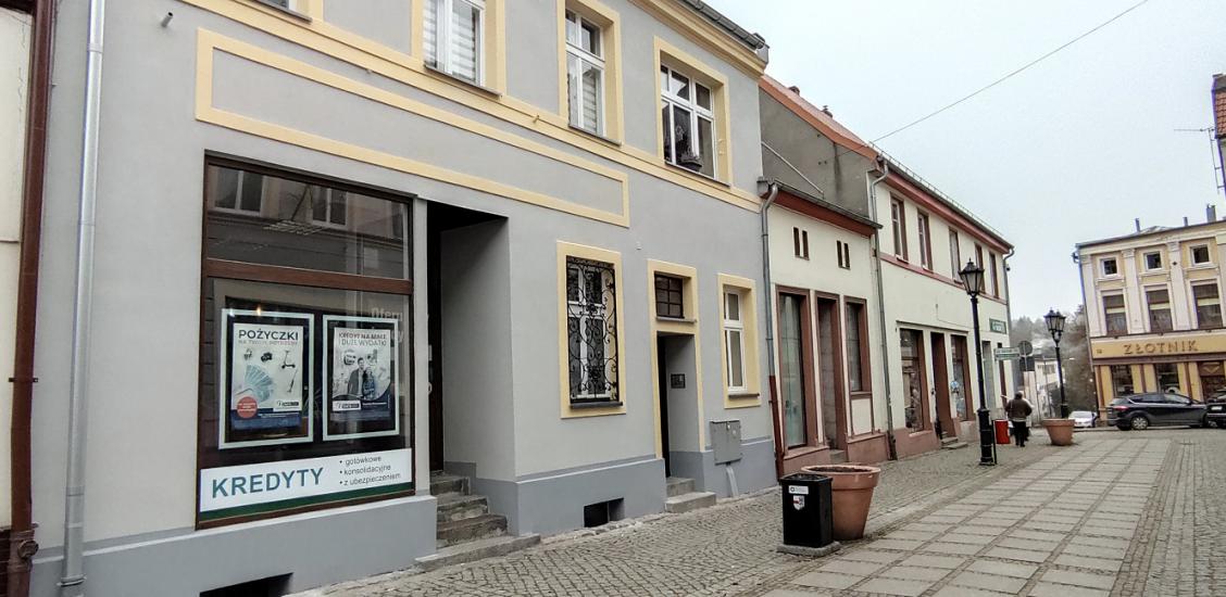 Elewacja kamienicy na Grunwaldzkiej