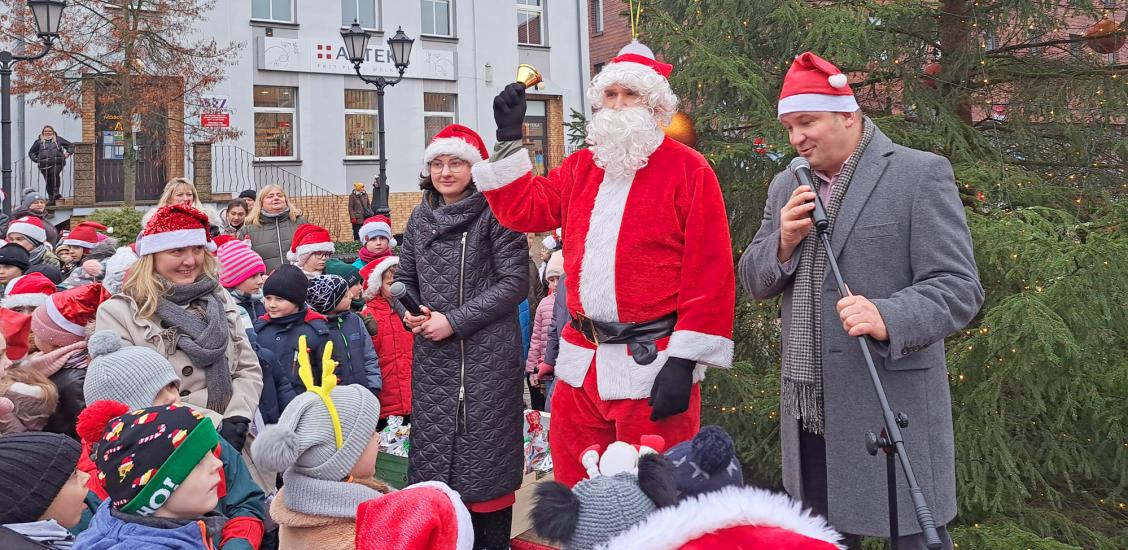 Mikołaj na Placu Wolności w Połczynie-Zdroju!