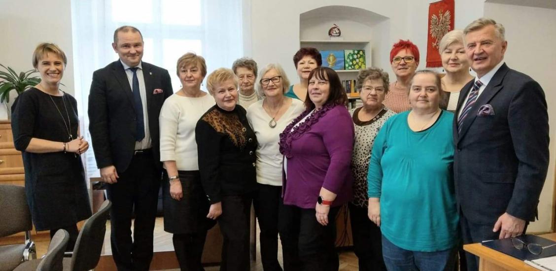 Z emerytami na Zamku