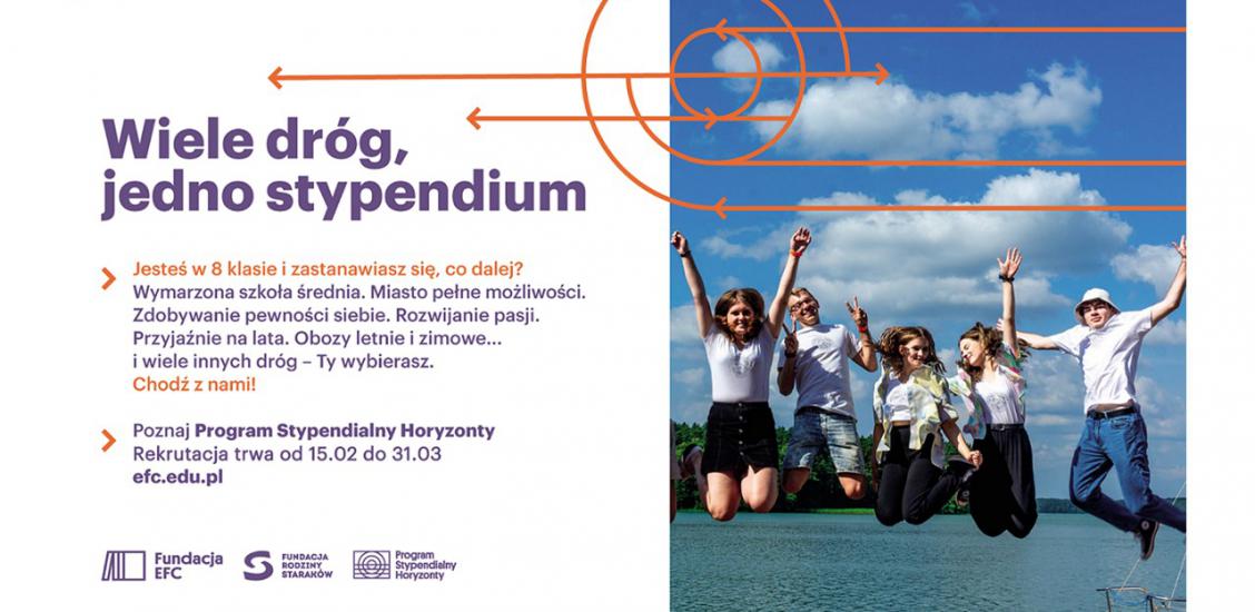 Baner Programu Stypendialnego Horyzonty