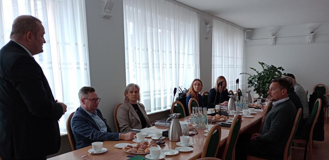 Spotkanie zainicjował Burmistrz Sebastian Witek