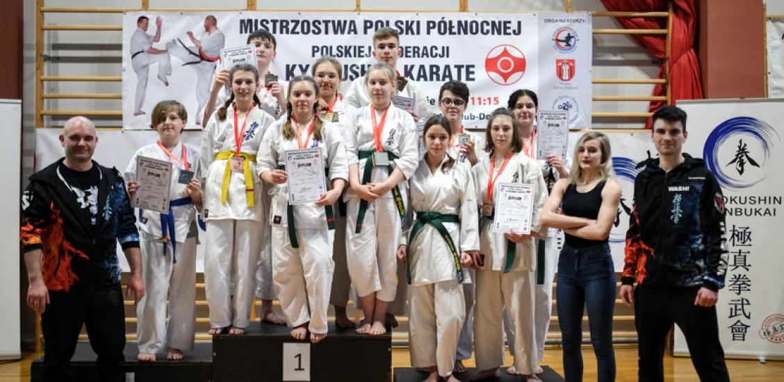 Klub Walki Washi uczestniczył w Mistrzostwach Polski Północnej PFKK w Golubiu-Dobrzyniu