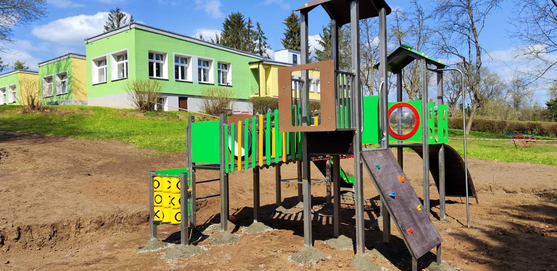 Plac zabaw na Sobieskiego