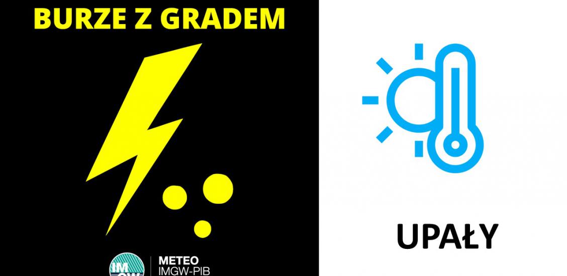OSTRZEŻENIE METEOROLOGICZNE 21.06-24.06.2023 R.