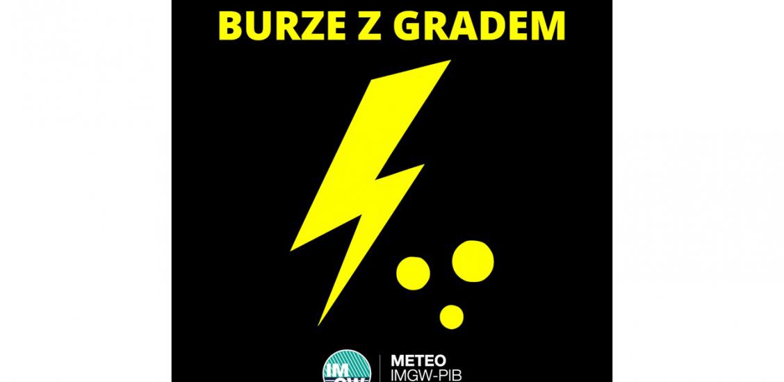 OSTRZEŻENIE METEOROLOGICZNE 24-25 LIPCA 2023 R. 