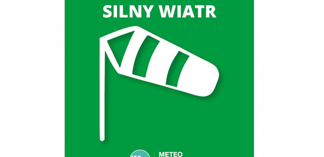 OSTRZEŻENIE METEOROLOGICZNE 06-08.10.2023 R. MOŻLIWY SILNY WIATR