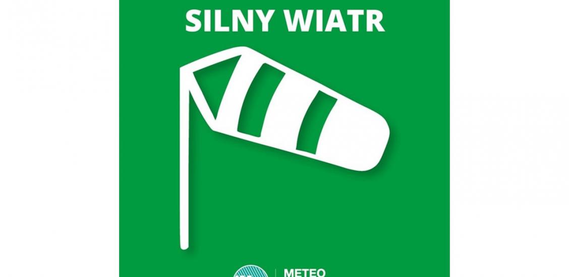 OSTRZEŻENIE METEOROLOGICZNE 12.10-16.10.2023 R. MOŻLIWY SILNY WIATR