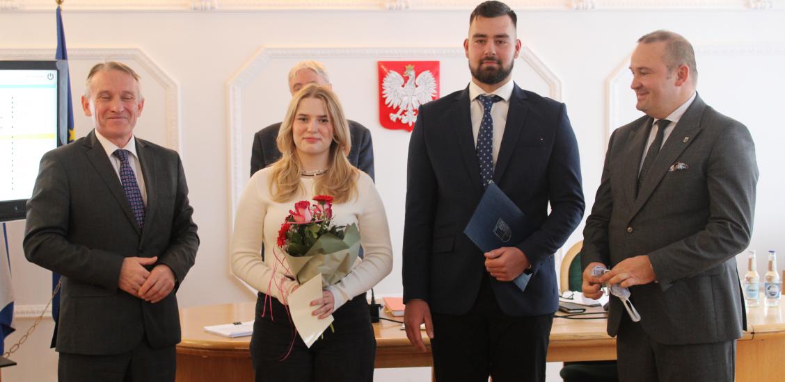 Moment podziękowań podczas sesji RM w Połczynie-Zdroju