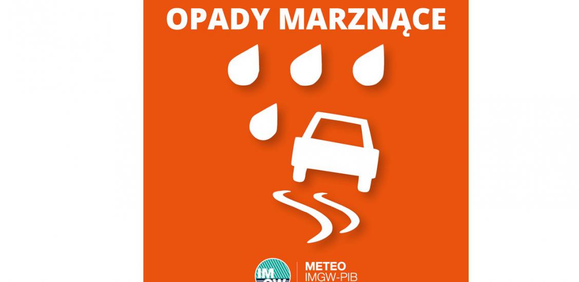 OSTRZEŻENIE METEOROLOGICZNE 10.01. - 11.01.2024 R.