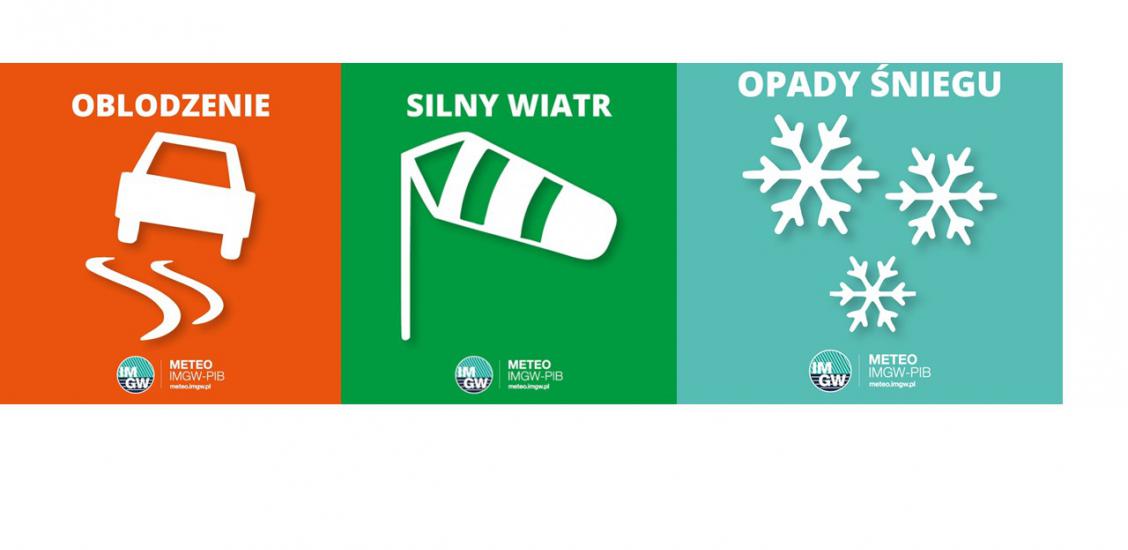 OSTRZEŻENIE METEOROLOGICZNE 19.01-23.01.2024 R.