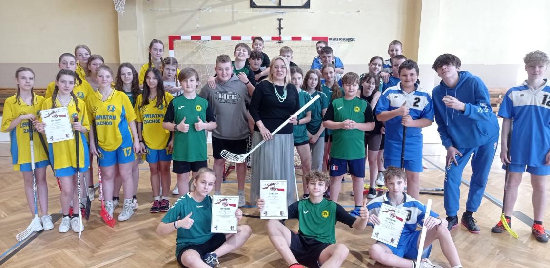 Mistrzostwa Powiatu Świdwińskiego w Unihokeju 2023/2024 – Igrzyska Młodzieży Szkolnej oraz Igrzyska Dzieci