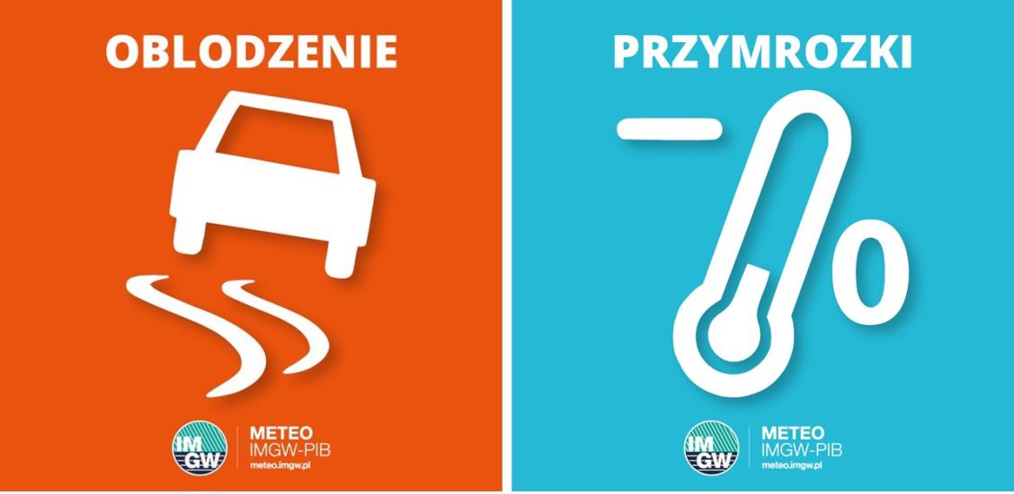 OSTRZEŻENIE METEOROLOGICZNE 18-20.03.2024 R. MOŻLIWE PRZYMROZKI I OBLODZENIA.