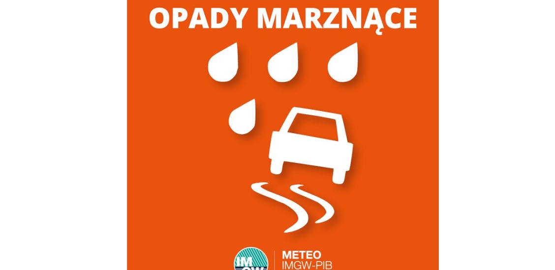 OSTRZEŻENIE METEOROLOGICZNE 20.02.2025 R. - 22.02.2025 R.