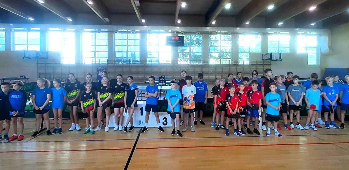 PIERWSZY WOJEWÓDZKI TURNIEJ KWALIFIKACYJNY MŁODZICZEK I MŁODZIKÓW W POŁCZYNIE-ZDROJU  🏓🏓🏓