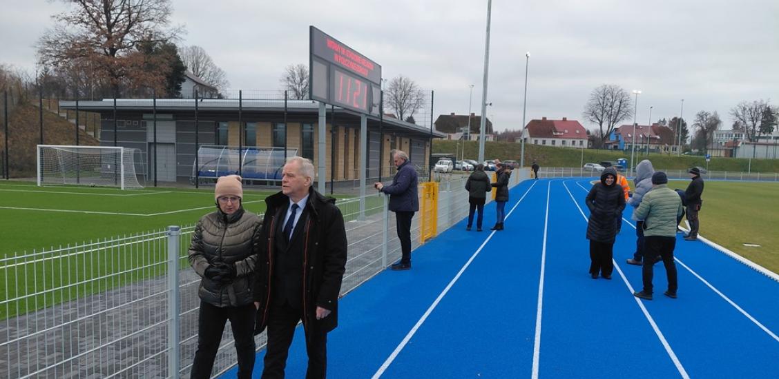 Odbiór końcowy inwestycji dotyczącej II etapu modernizacji stadionu miejskiego