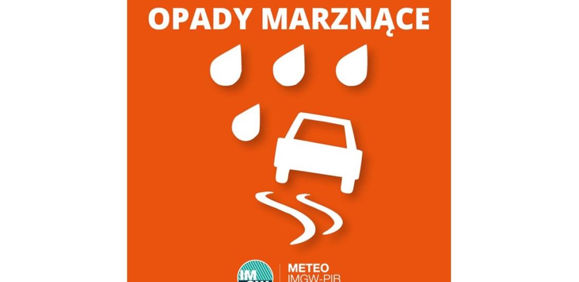 OSTRZEŻENIE METEOROLOGICZNE 10.02.2026 R- 12.02.2026 R. 