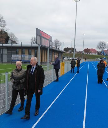 Odbiór końcowy inwestycji dotyczącej II etapu modernizacji stadionu miejskiego