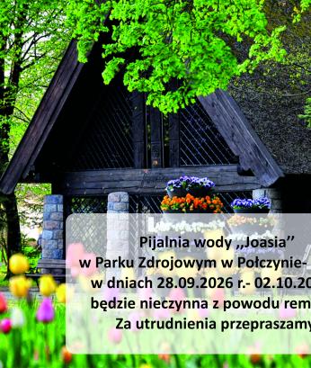 Pijalnia wody ,,Joasia''